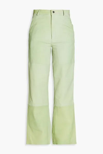 Кожаные брюки Флинн Deadwood, светло-зеленый