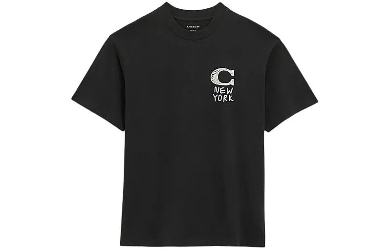 ТРЕНЕРА Женская футболка COACH, цвет Black
