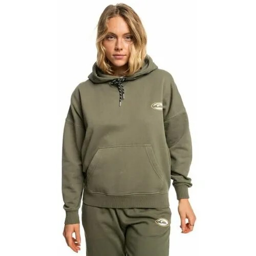 Худи Quiksilver, размер S, зеленый