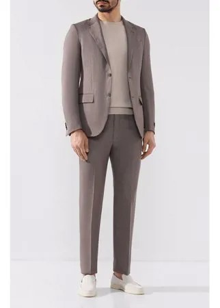 Костюм из смеси шерсти и льна Ermenegildo Zegna