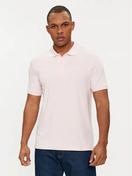 Рубашка-поло узкого кроя Calvin Klein, розовый