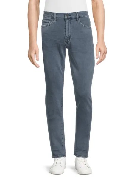 Узкие зауженные джинсы с высокой посадкой The Dean Joe'S Jeans, цвет Preza Blue