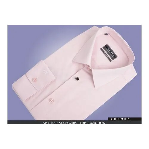 Рубашка LEXMER, размер 44, розовый