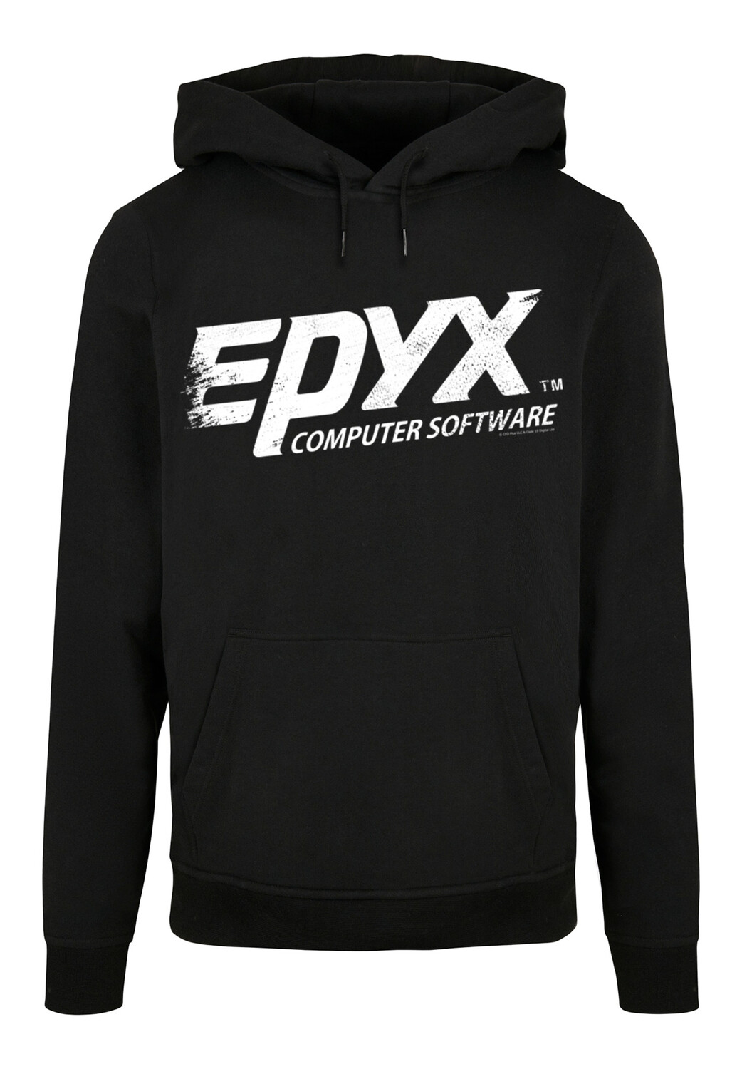 Пуловер F4NT4STIC Basic Hoodie Retro Gaming EPYX Logo, черный