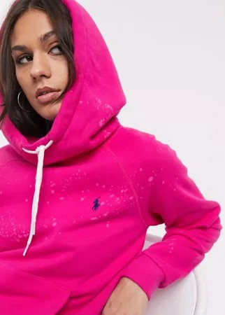Худи розового цвета Polo Ralph Lauren-Розовый