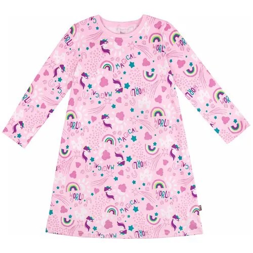 Сорочка BOSSA NOVA 370К-171-Е для девочки, цвет розовый, размер 140
