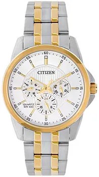 Японские наручные  мужские часы Citizen AG8344-57B. Коллекция Basic