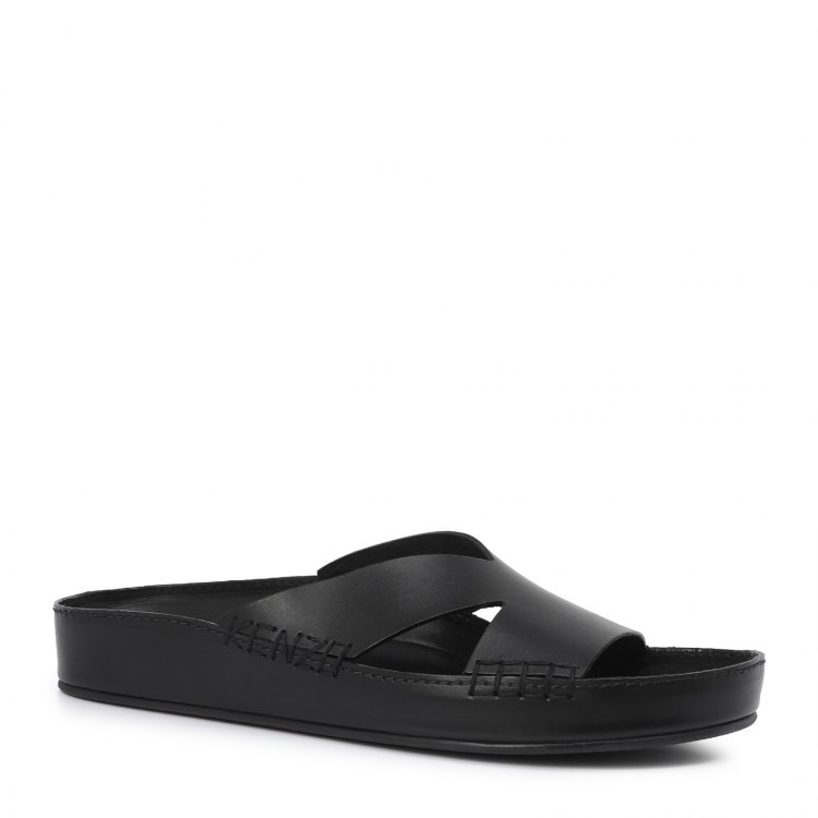 Шлепанцы мужские Kenzo MU023 черные 41 EU