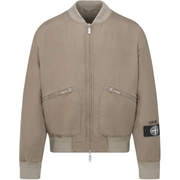 Stone Island X Куртка мужская коричневая Dior, коричневый