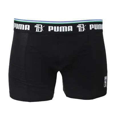 Мужские черные повседневные боксеры Puma Lifestyle Sueded Cotton Boxers 907386-01