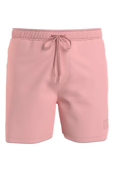 Плавки-Шорты с логотипом Calvin Klein, розовый