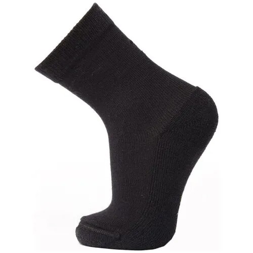 Носки NORVEG для мальчиков, утепленные, размер 14, черный