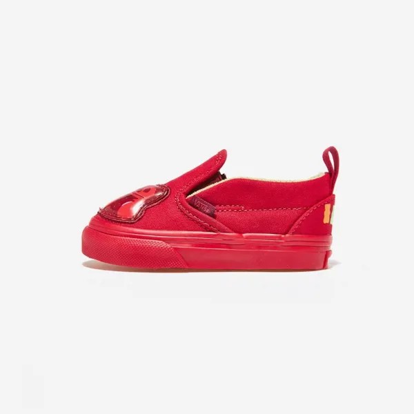 Vans [Vans x Haribo] Слипоны на липучке Haribo VN0009R8RED-HARIBO GOLDBEARS RED