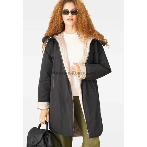 Куртка DIXI COAT 6370-322 синяя размер 40
