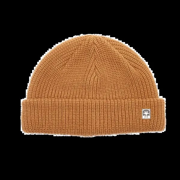 Шапка OBEY Micro Beanie Brown Sugar 2023