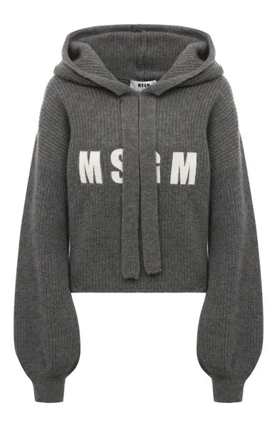 Худи из шерсти и кашемира MSGM