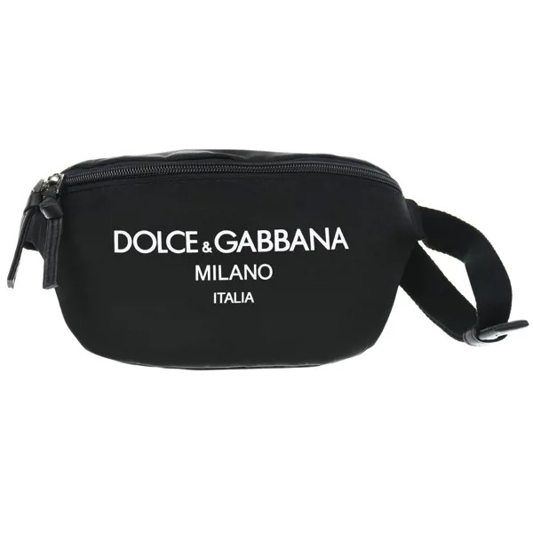 Черная сумка-пояс, 22x12x7 см Dolce&Gabbana детская