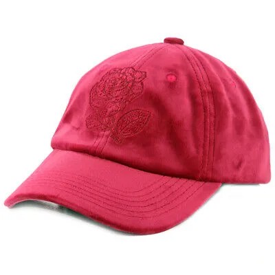 The Hundreds Steelo Strapback Hat (красный) Мужская бархатная кепка ко дню святого Валентина с розой