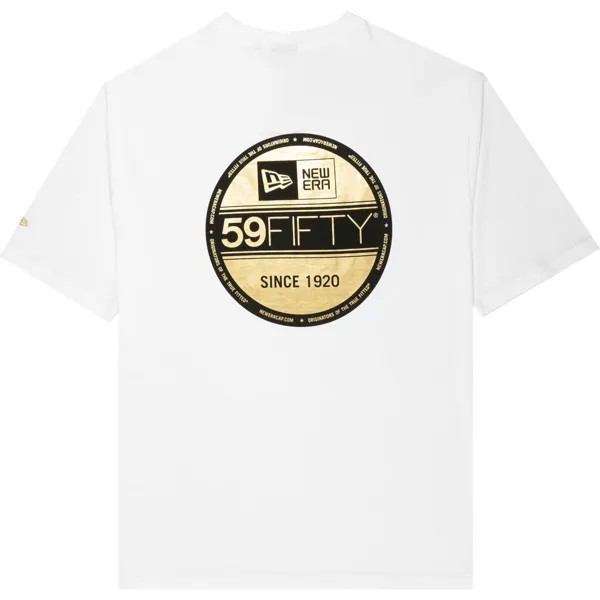 Футболка NE STICKER OVERSIZED T-SHIRT New Era, цвет Schwarz