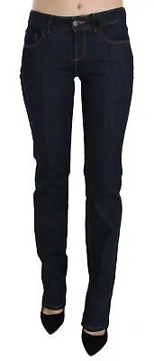 CNC COSTUME NATIONAL Джинсы Синие узкие джинсовые повседневные брюки с низкой талией s. 26 $400