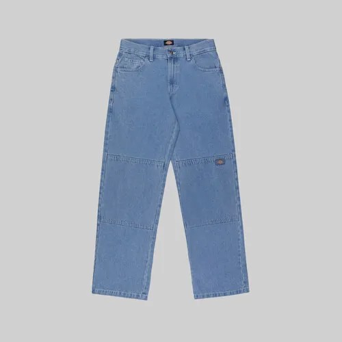 Джинсы классические Dickies Double Knee, размер 28/32, голубой