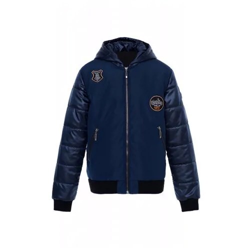 Куртка-бомбер для мальчика Talvi 98140, размер 170/84, цвет васильковый