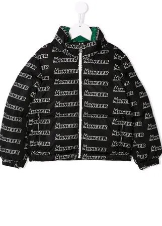 Moncler Enfant пуховик с логотипом