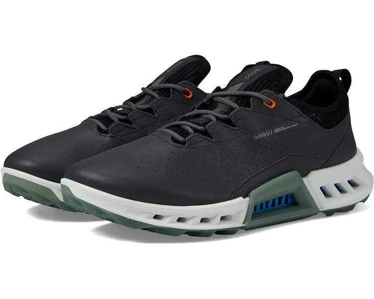 Кроссовки ECCO Golf Biom C4 Vented GORE-TEX Waterproof Golf Shoe, цвет Magnet Cow Leather