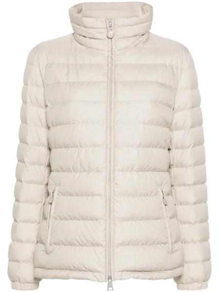 Moncler пуховик Abderos, нейтральный цвет