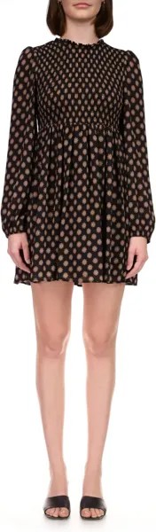 Платье Sanctuary Smocked New Babydoll, цвет Medallion