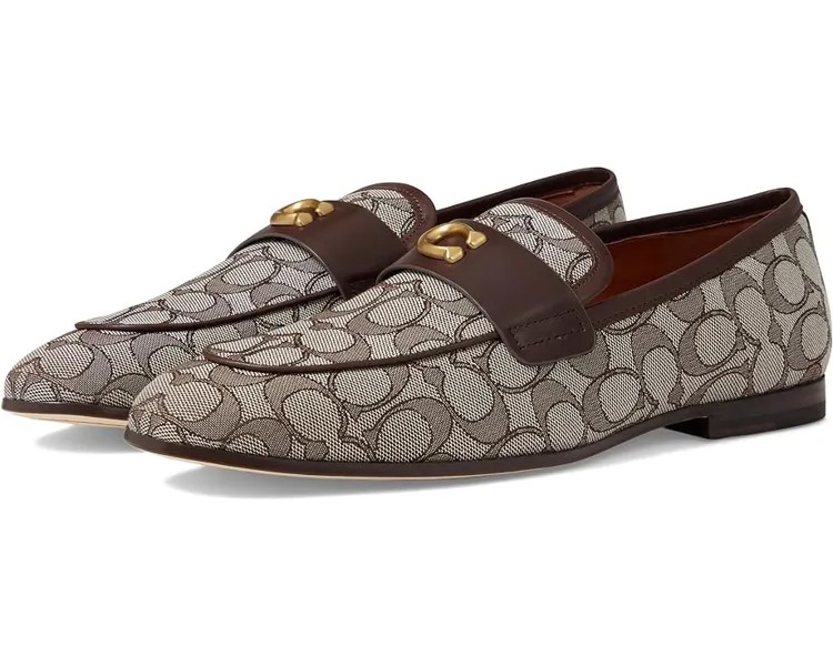 Кроссовки COACH Sculpt C Signature Loafer, цвет Oak