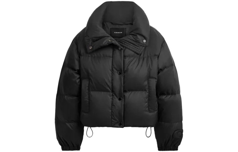 COACH Женский пуховик, цвет Black