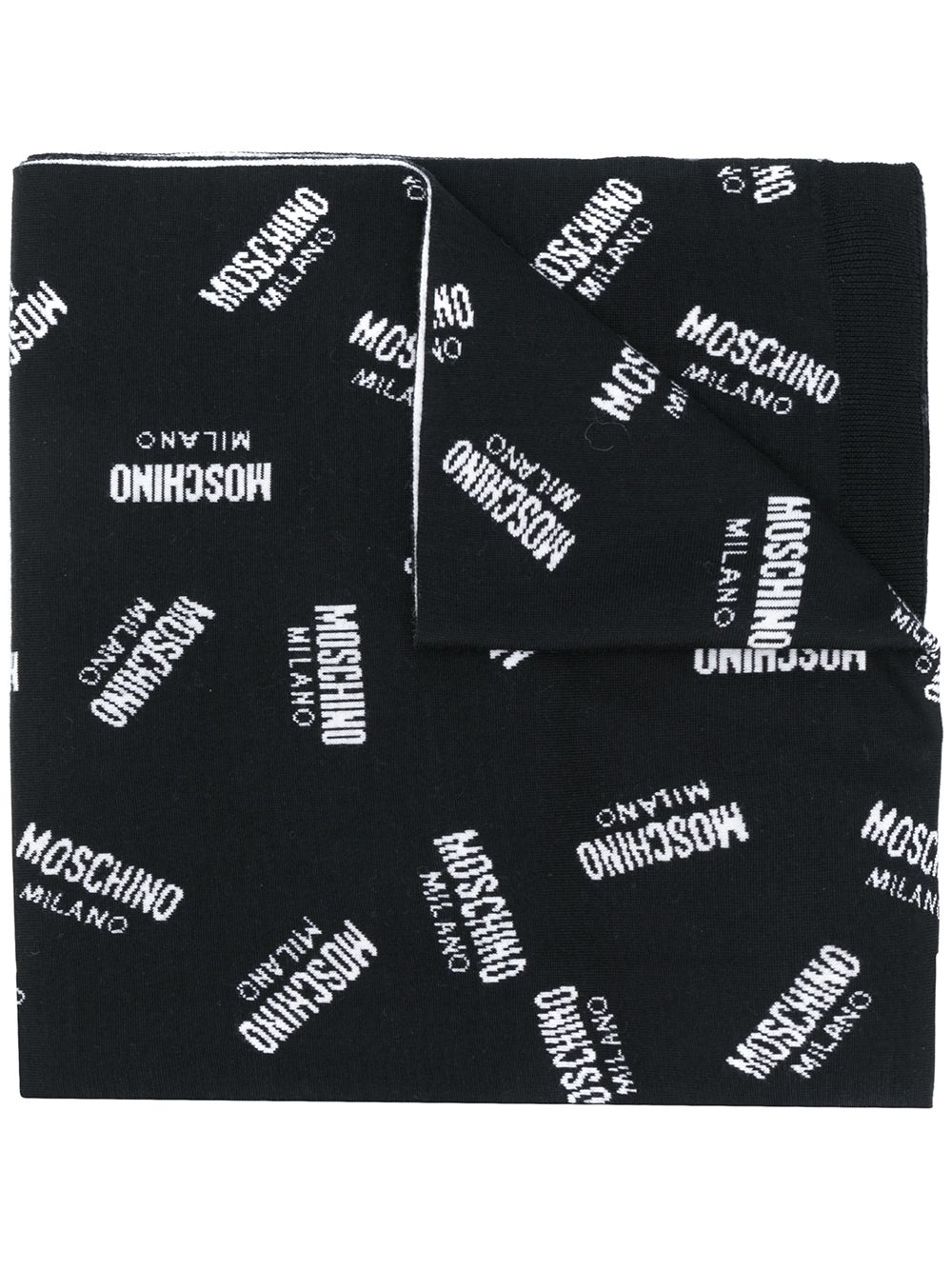 Moschino шарф с логотипом