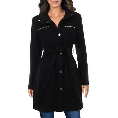 Женское теплое шерстяное пальто миди Vince Camuto, верхняя одежда BHFO 5760