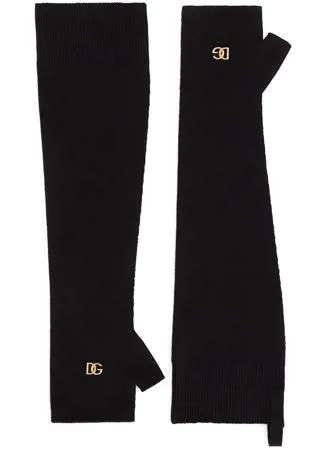 Dolce & Gabbana шерстяные перчатки-митенки
