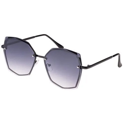Солнцезащитные очки женские/Очки солнцезащитные женские/Солнечные очки женские/Очки солнечные женские/21kdgann901004c1vr черный/Vittorio Richi/Прямоугольные/модные