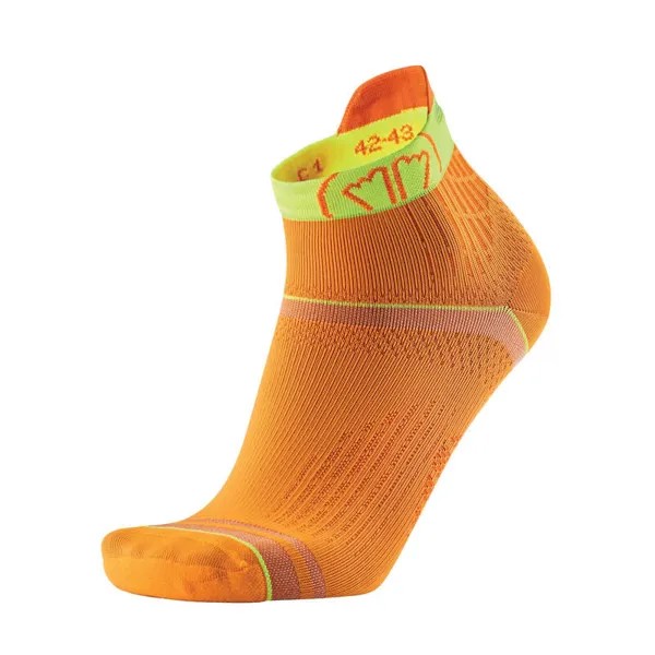 Тонкие носки, разработанные для бега по дороге - Run Feel SIDAS, цвет orange