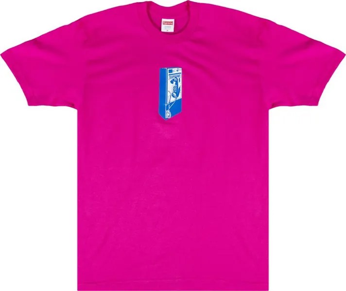Футболка Supreme Payphone T-Shirt 'Pink', розовый