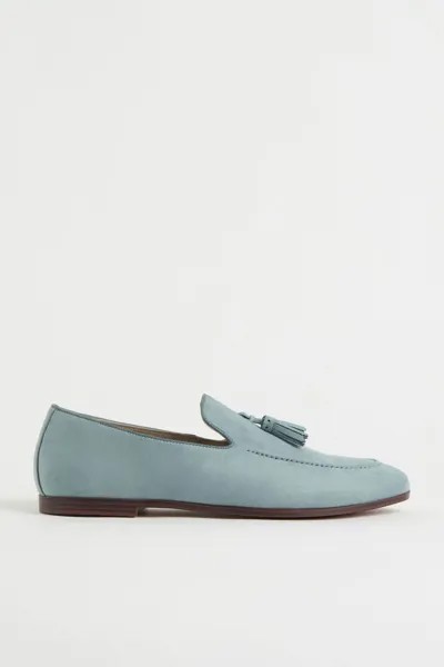 Слиперы мужские H&M 1055764 голубые 42 EU (доставка из-за рубежа)