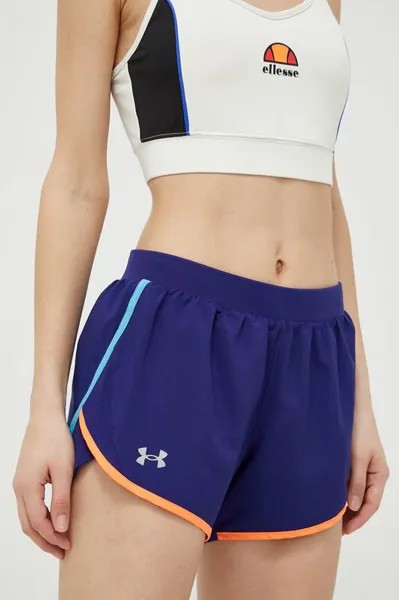 Шорты для бега Fly-By 2.0 Under Armour, темно-синий