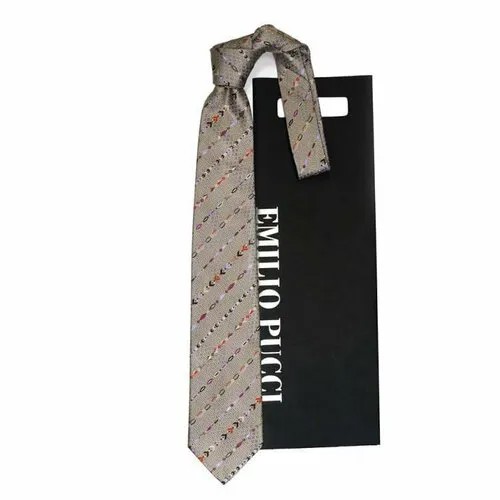 Галстук Emilio Pucci, серый