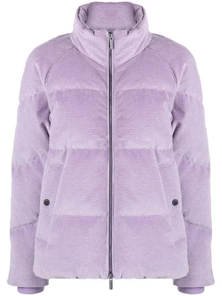 Woolrich вельветовый пуховик Minehart, фиолетовый
