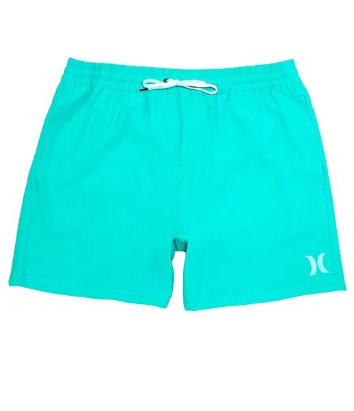 Hurley Icon One & Only Solid 17 Шорты для волейбола с внешним швом, зеленый