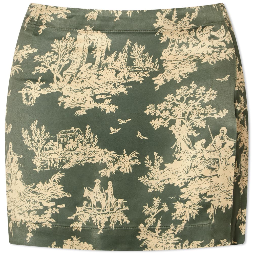 Юбка Miaou Moss Toile Printed Mini Skirt