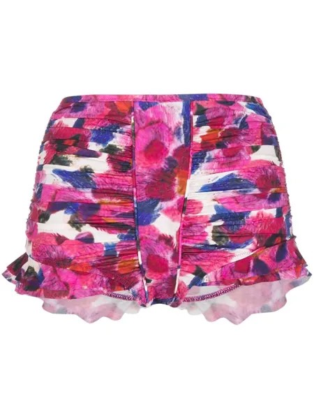 Isabel Marant пляжные шорты с цветочным принтом