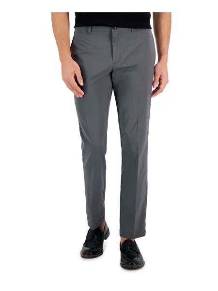 Мужские эластичные брюки узкого кроя Perry Ellis Portfolio, цвет Magnet