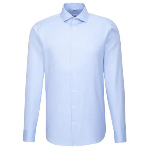 Рубашка Seidensticker, размер 44, голубой