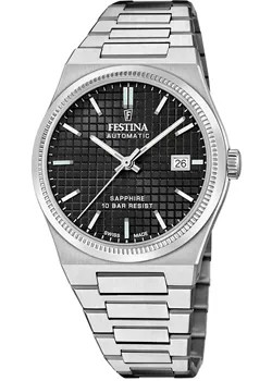 Fashion наручные  мужские часы Festina F20028.4. Коллекция Automatic