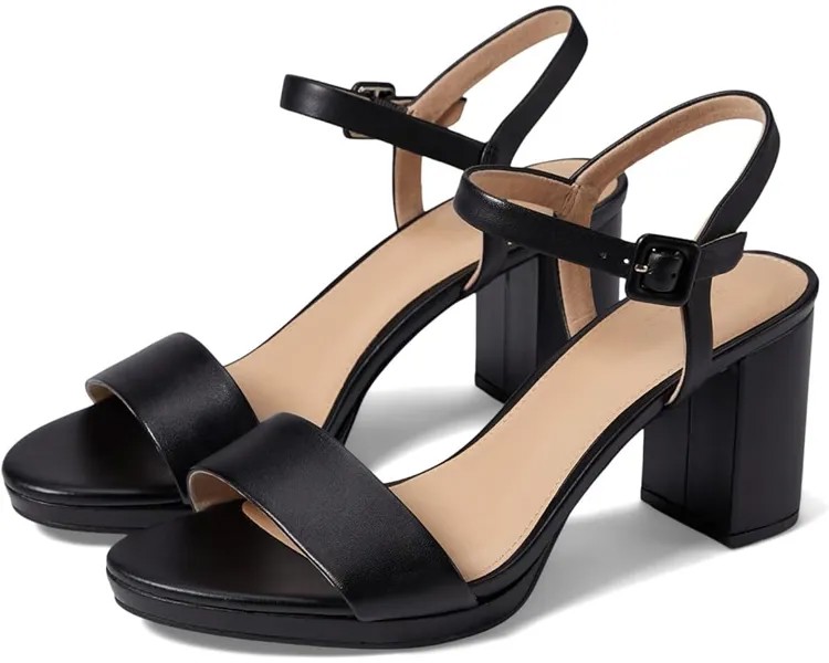 Туфли Rockport Tabitha Two Strap, черная кожа