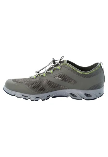 Кроссовки нейтральные BREEZER VENT LOW M Jack Wolfskin, цвет grey lime